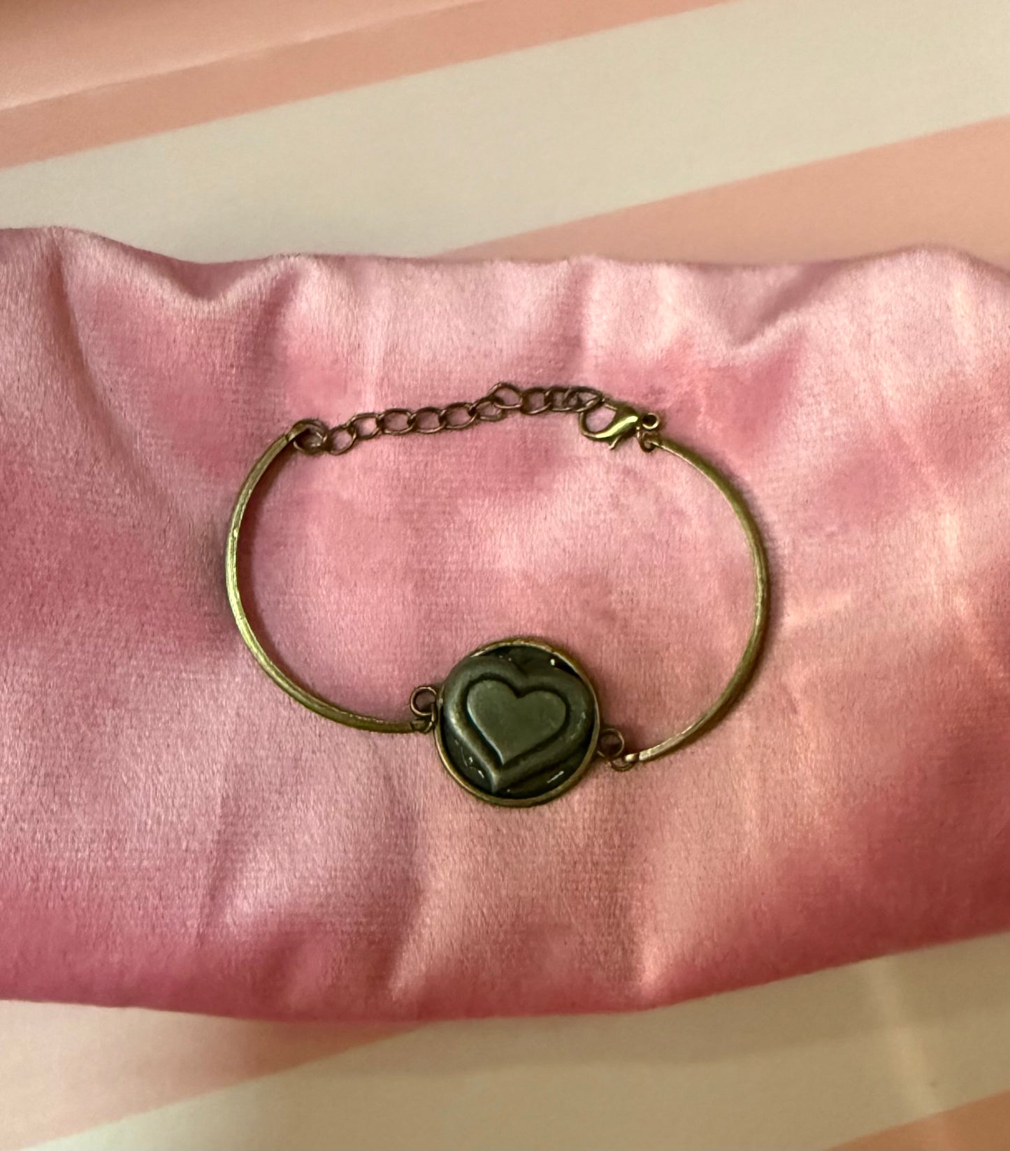 Repurposed Vintage Button Bracelet