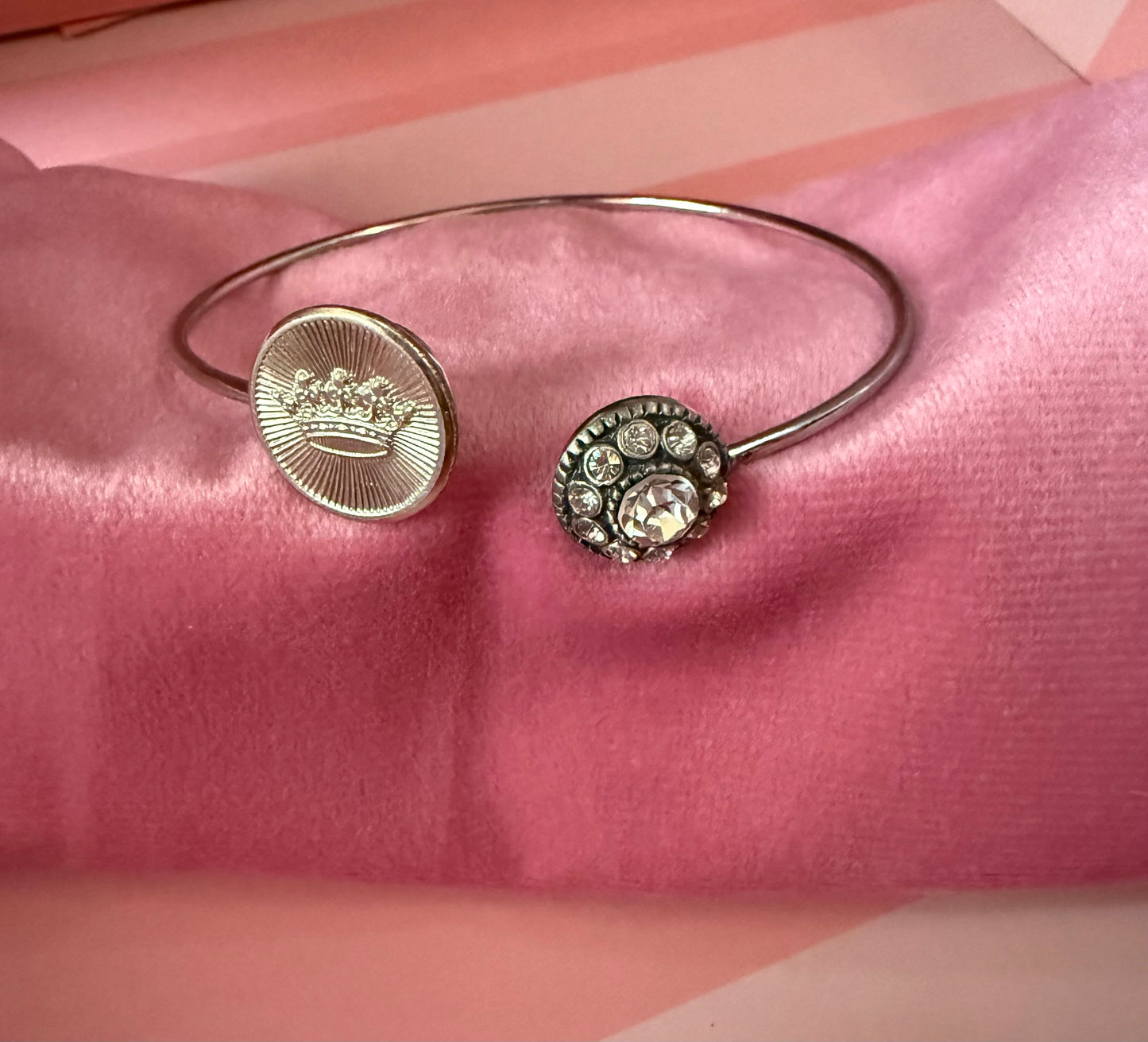 Vintage Button Cuff Bracelet