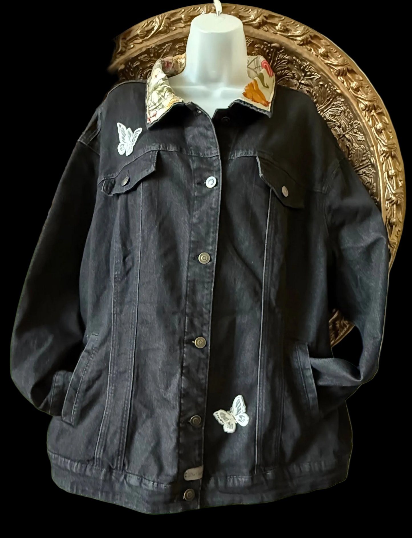 “Take Flight” Jean Jacket