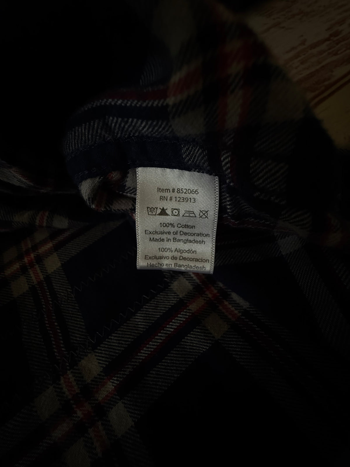 “American Mama” Up cycled Flannel