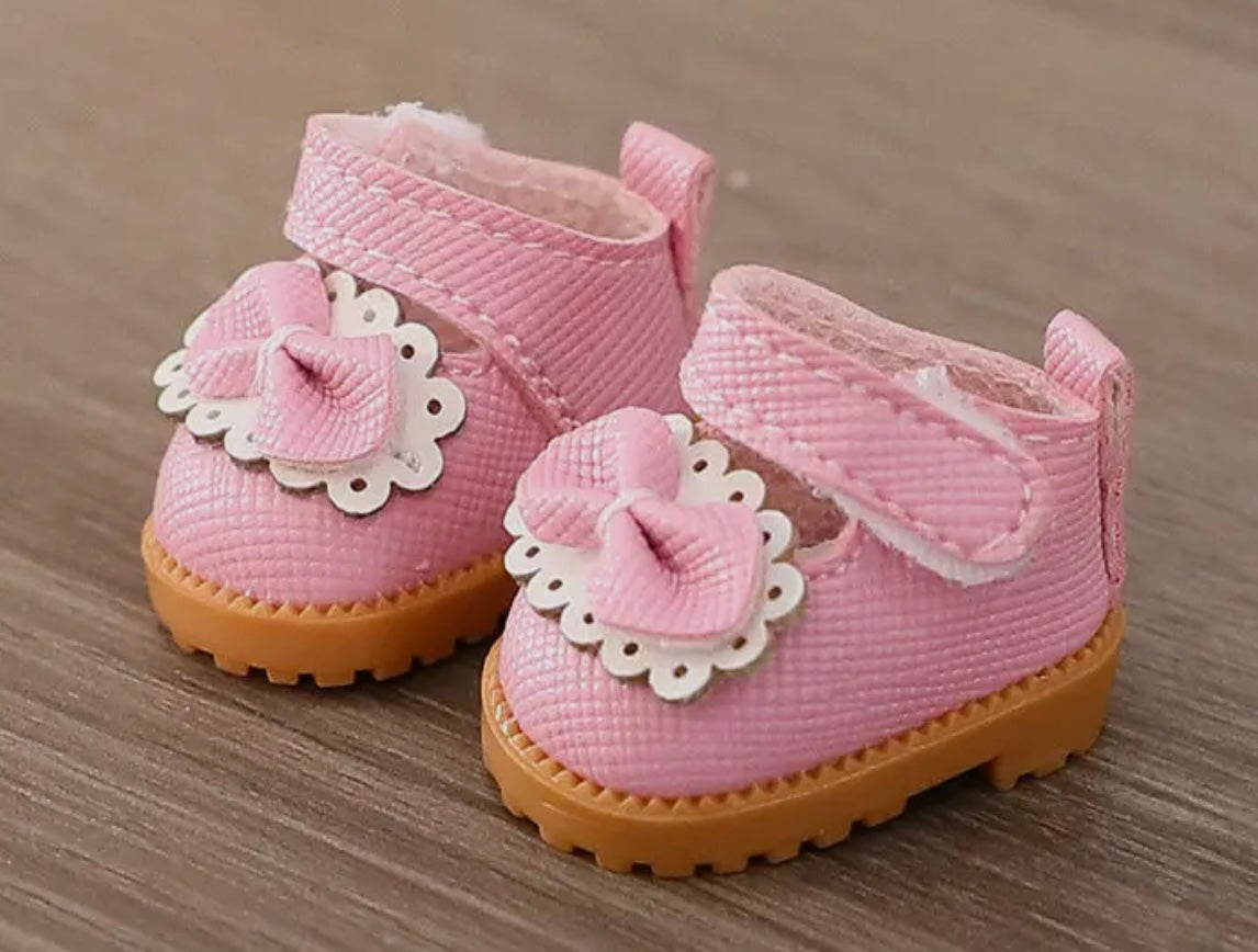 Pink Dress shoes for Labubu