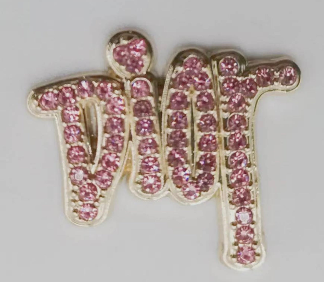 Various Bling Crocodile Shoe Charms
