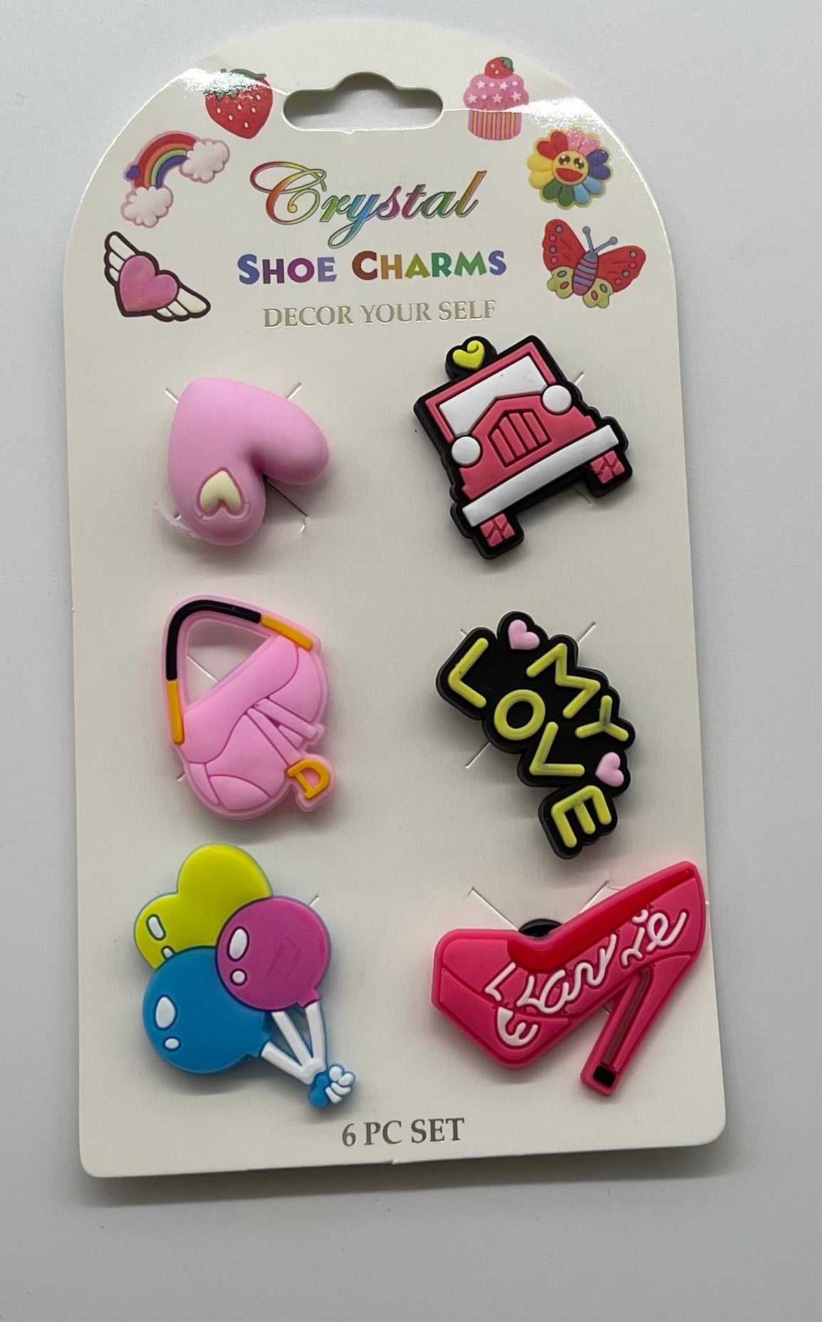 Various Charms Sets for crocodile shoes & Charlie’s key charms