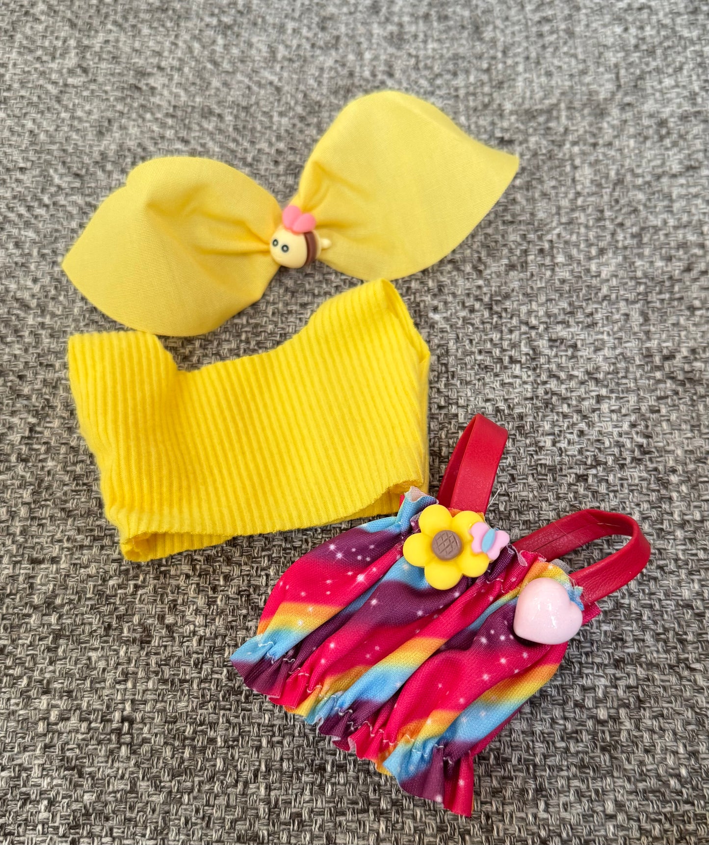 Rainbow Dress for Labubu