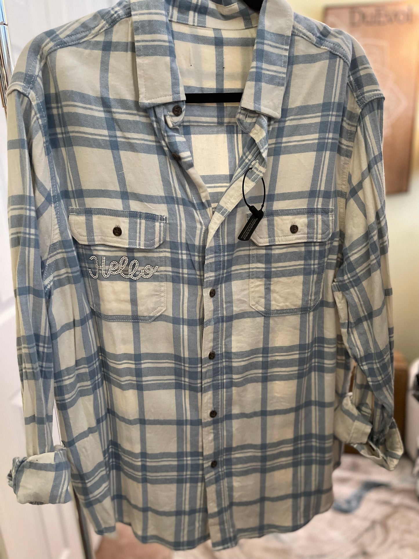 Butterfly Days Custom Flannel