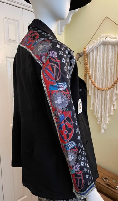 Strong Shoulders Bling Blazer