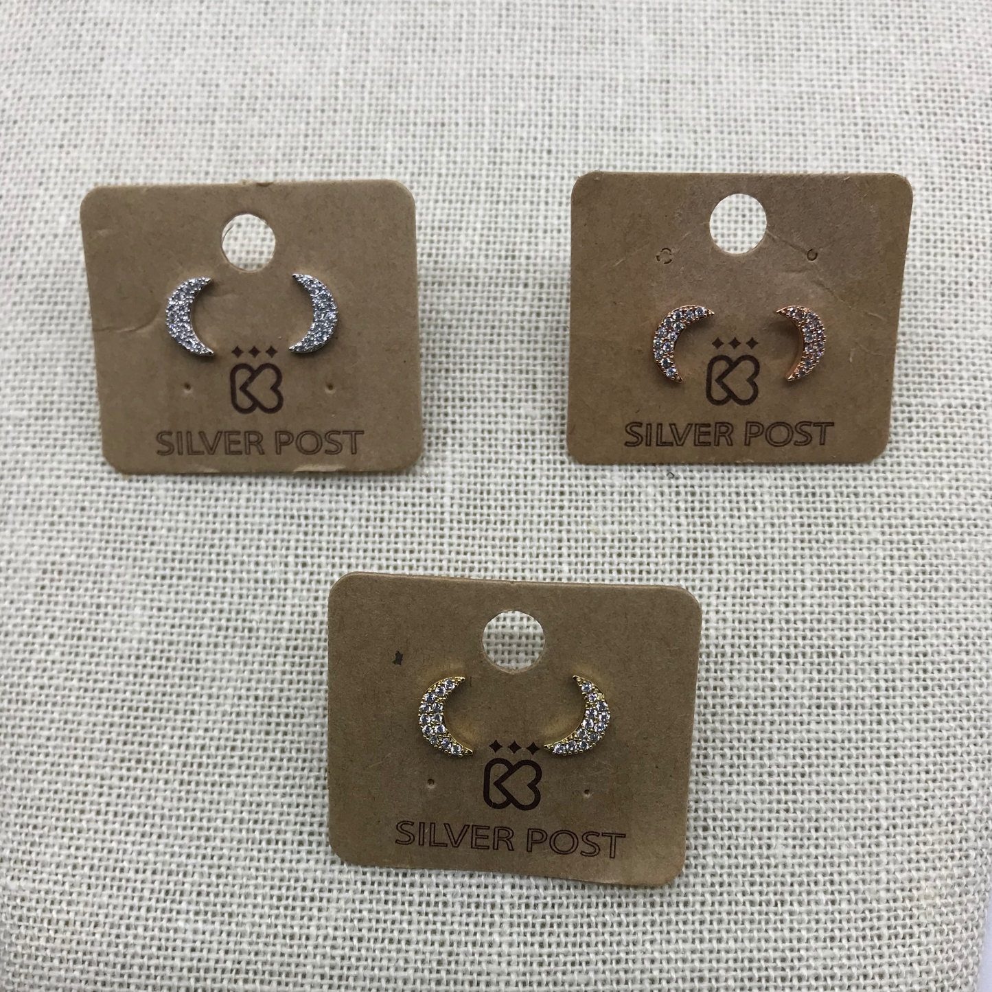 Half moon earrings