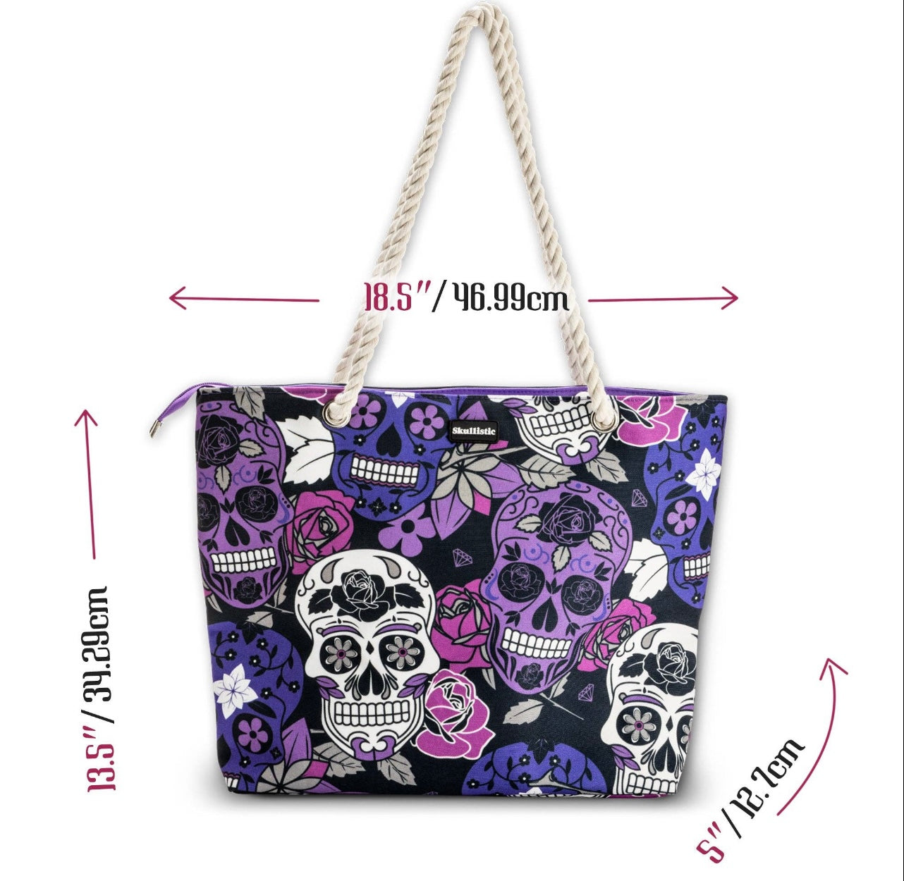 Skullistic Tote