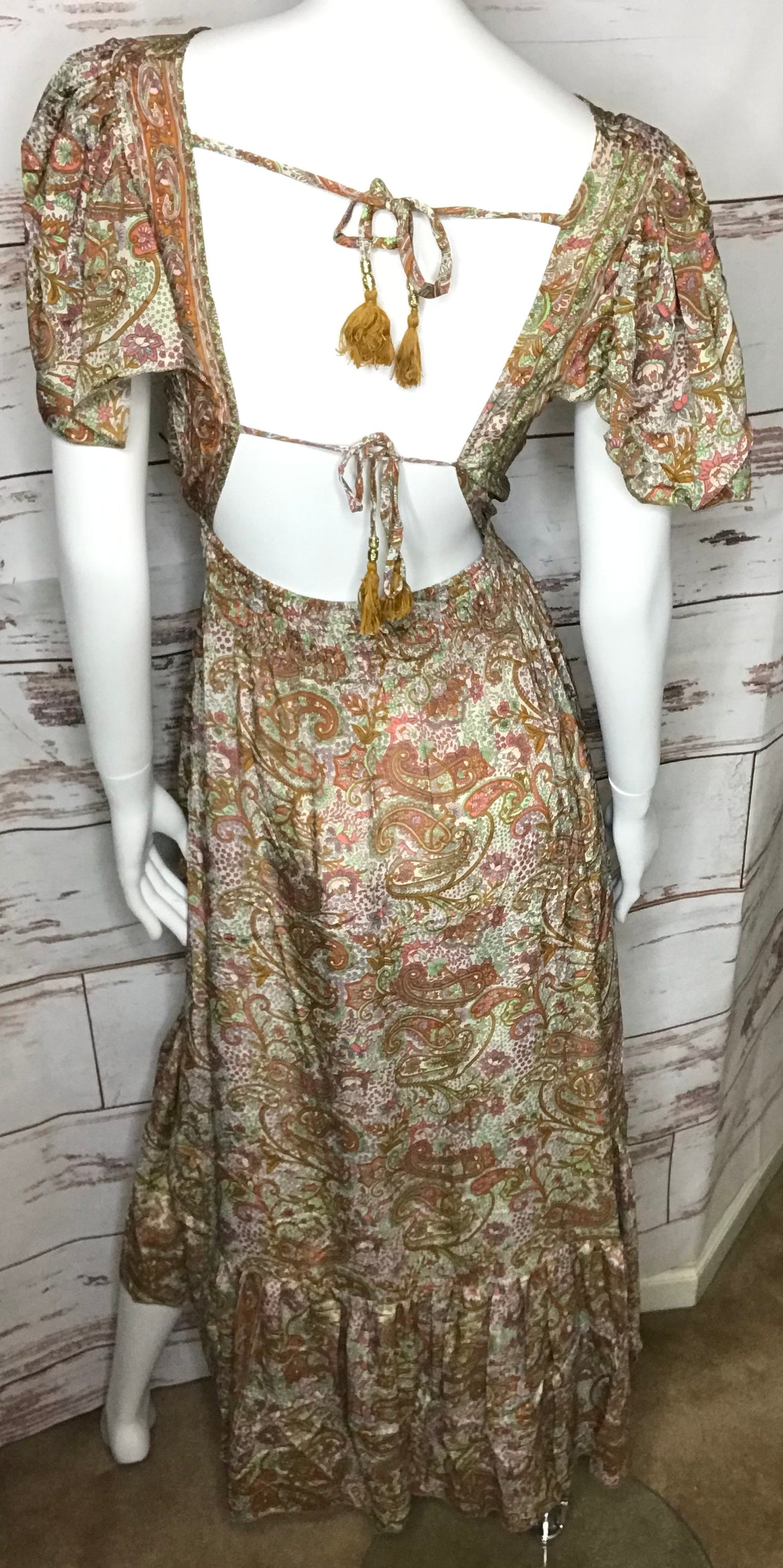 Karma Highway open back dress