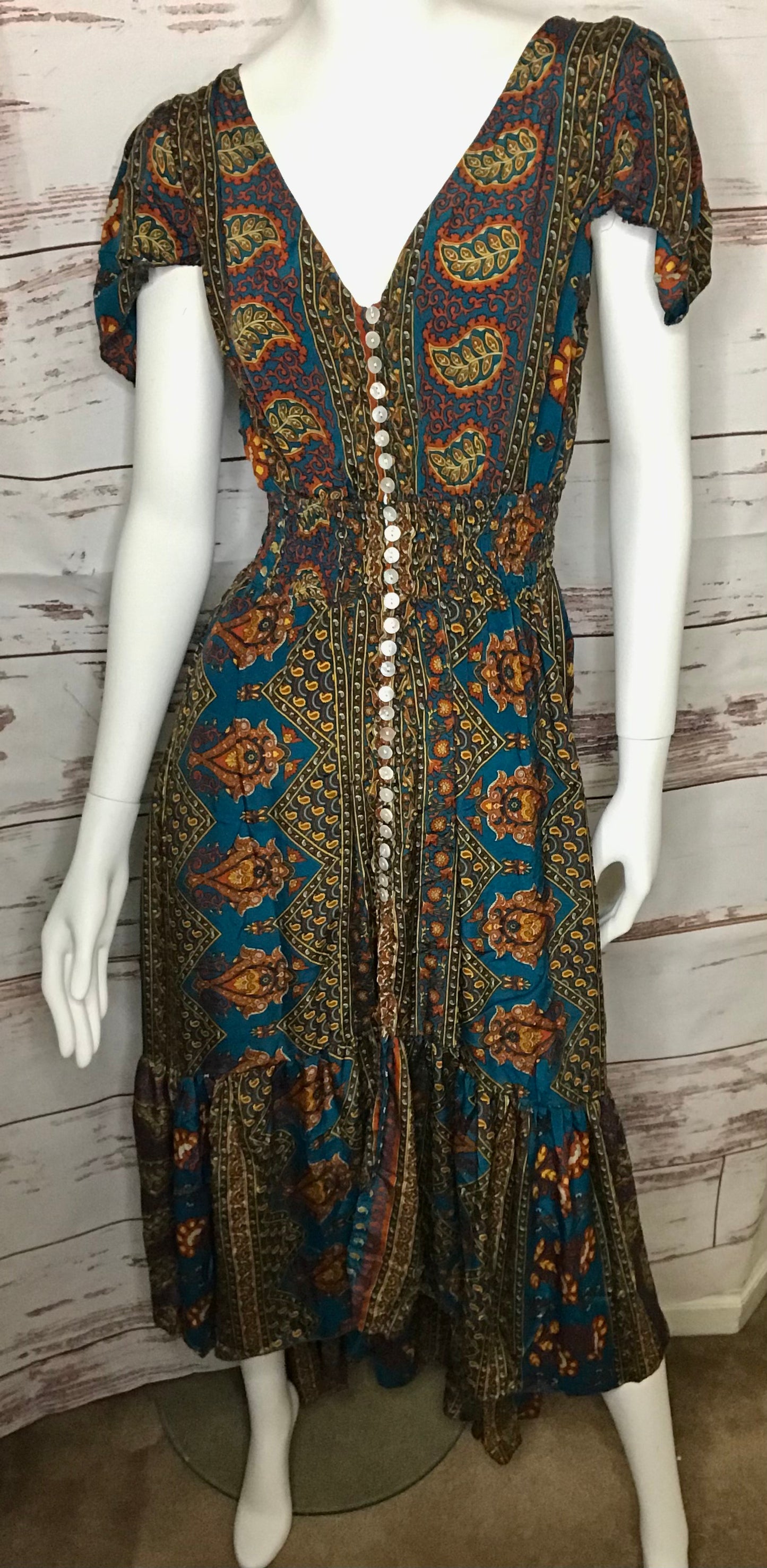 Karma Highway open back dress