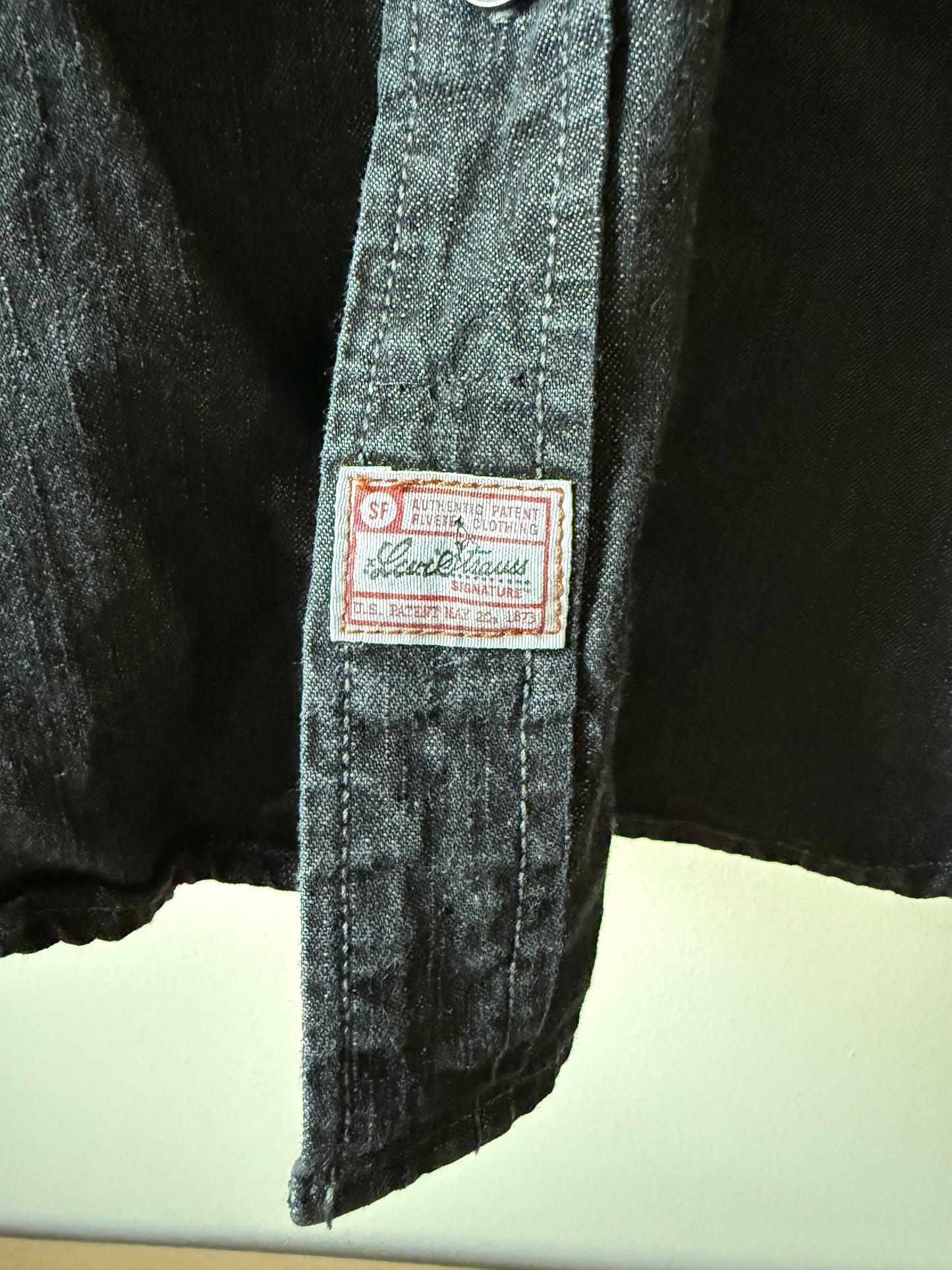 Rock & Roll Repurposed Jean Shirt