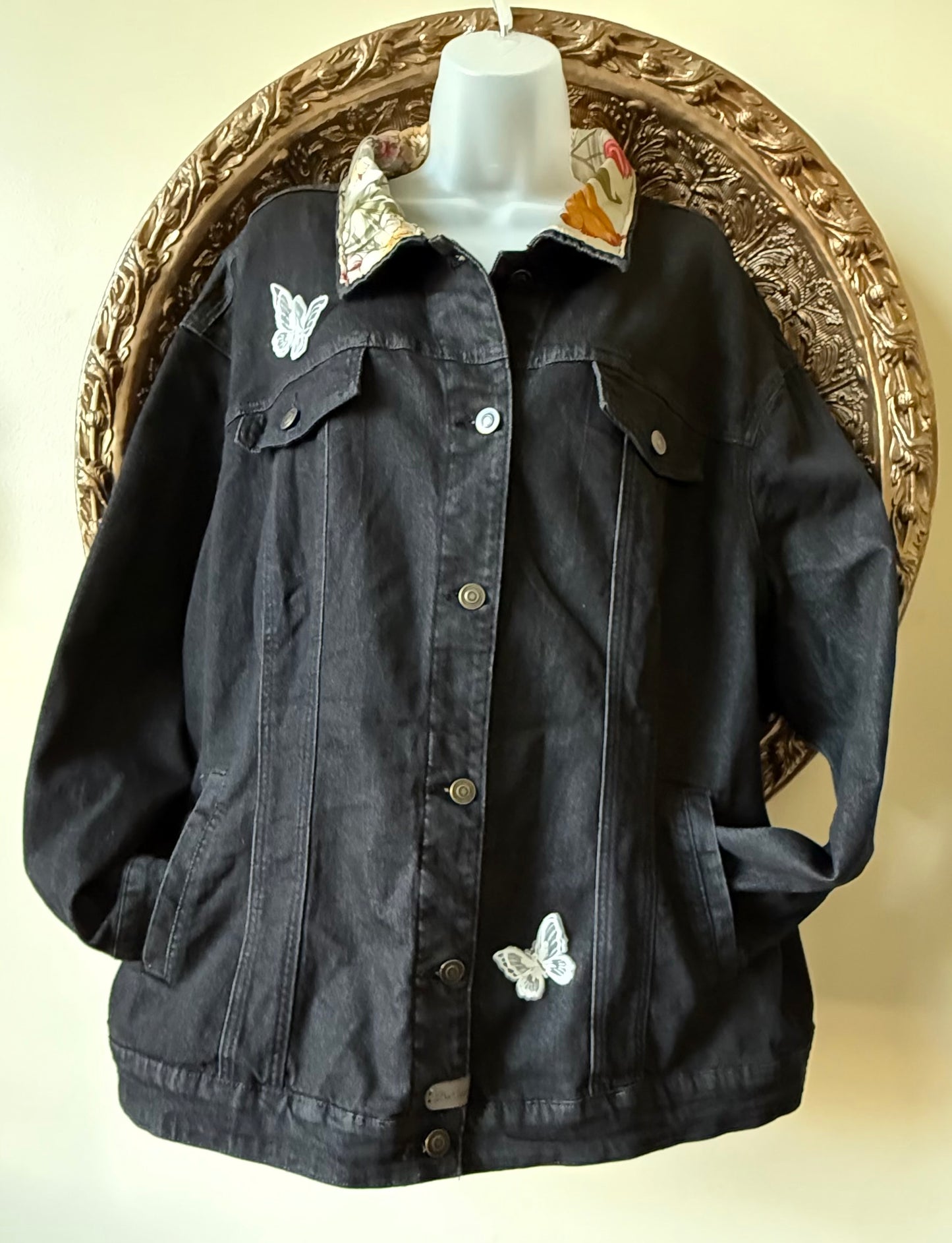 “Take Flight” Jean Jacket