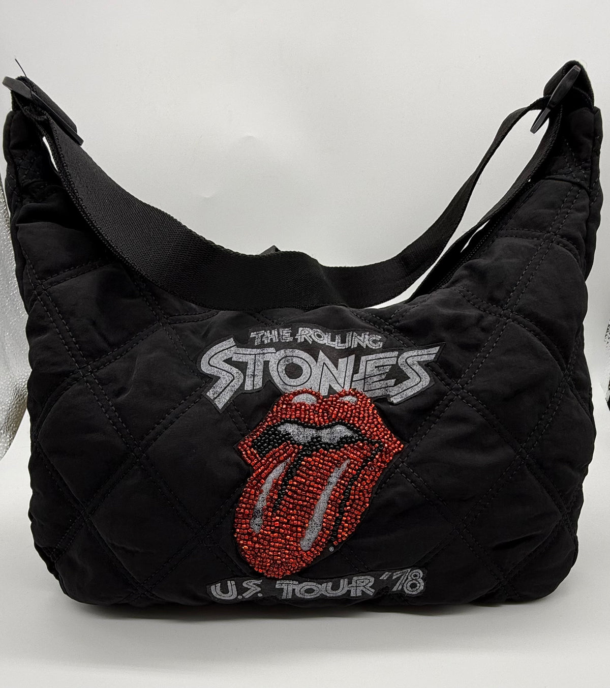 Hand Beaded Rock & Roll Handbag