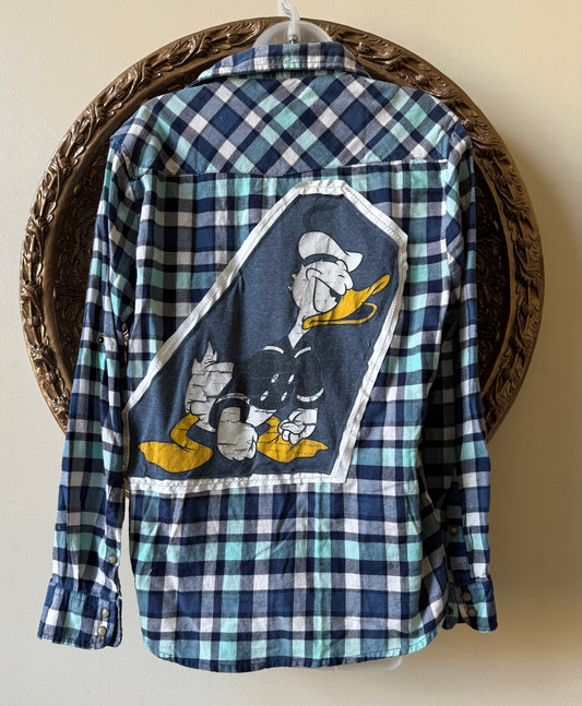Repurposed Donald D Flannel