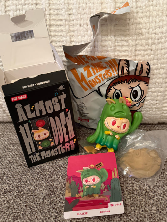 Confirmed Box Almost Hidden authentic PopMart