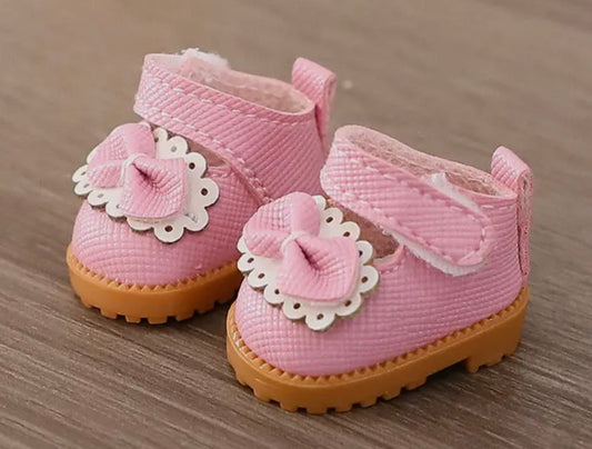 Pink Dress shoes for Labubu