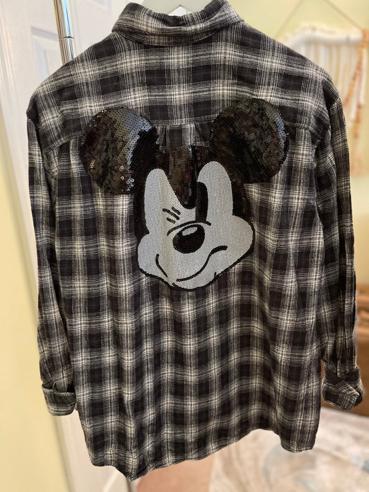 All About The Mouse Flannel Shirt