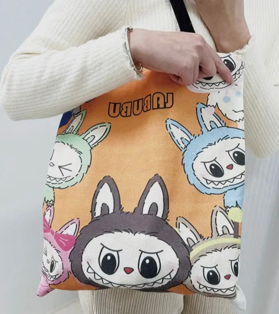 Monster Canvas Tote