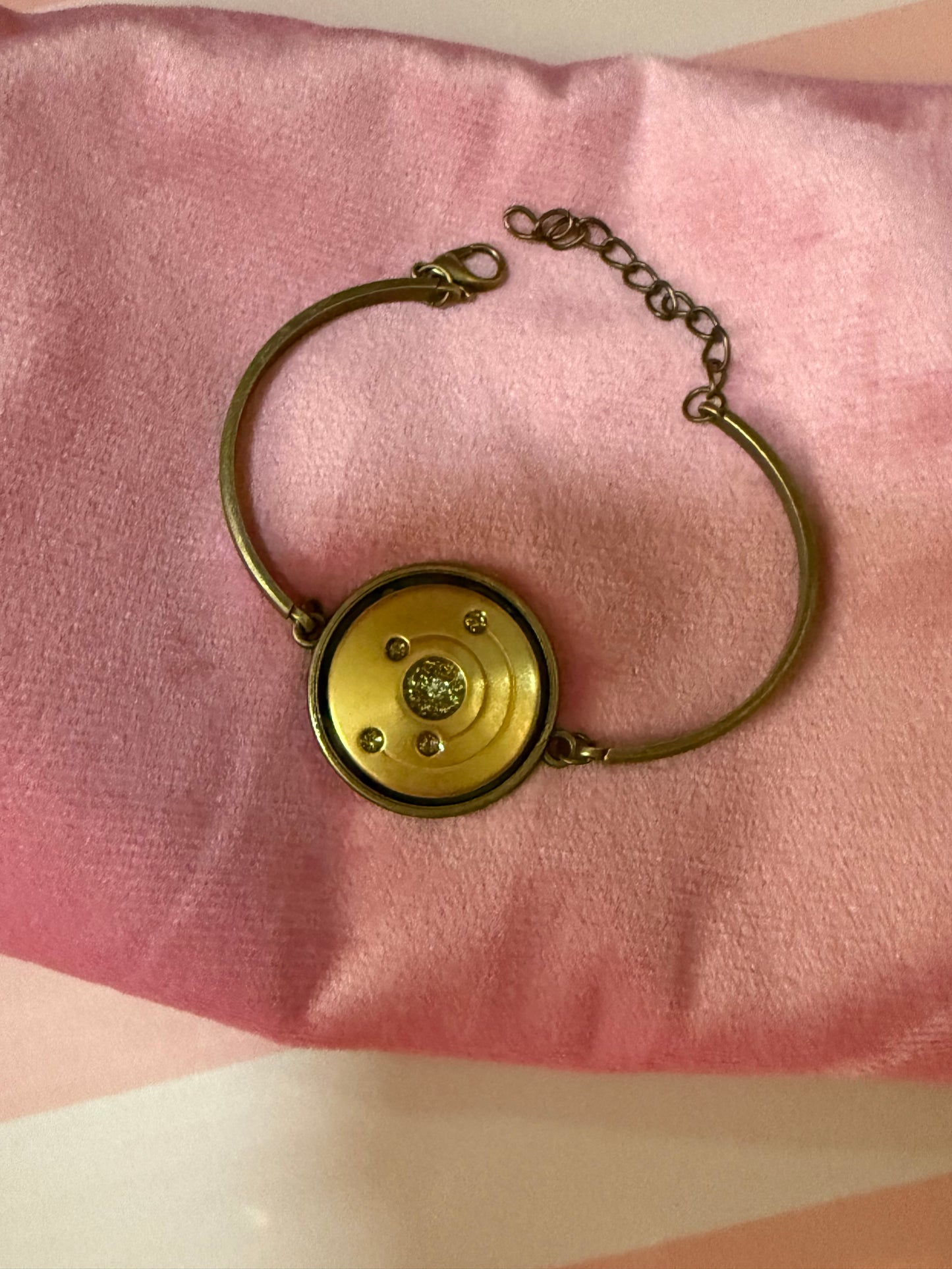 Repurposed Vintage Button Bracelet