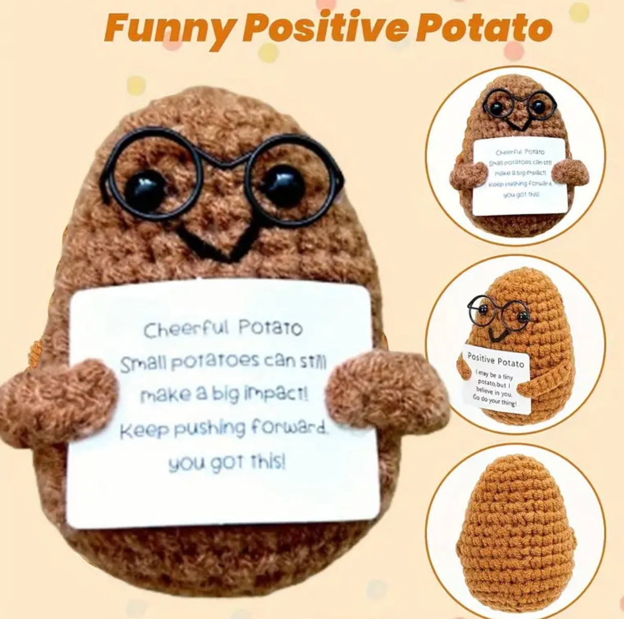 Crochet Positive Emotion Critters