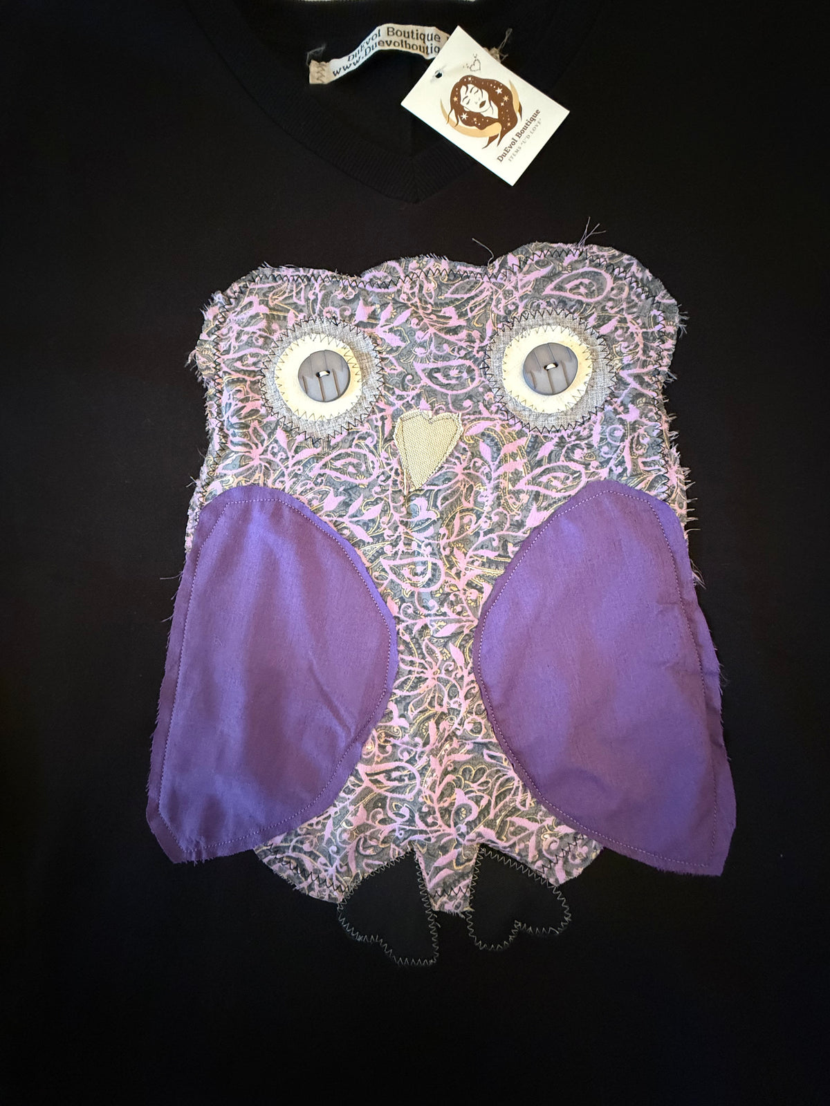 Handmade Owl Sweatshirt