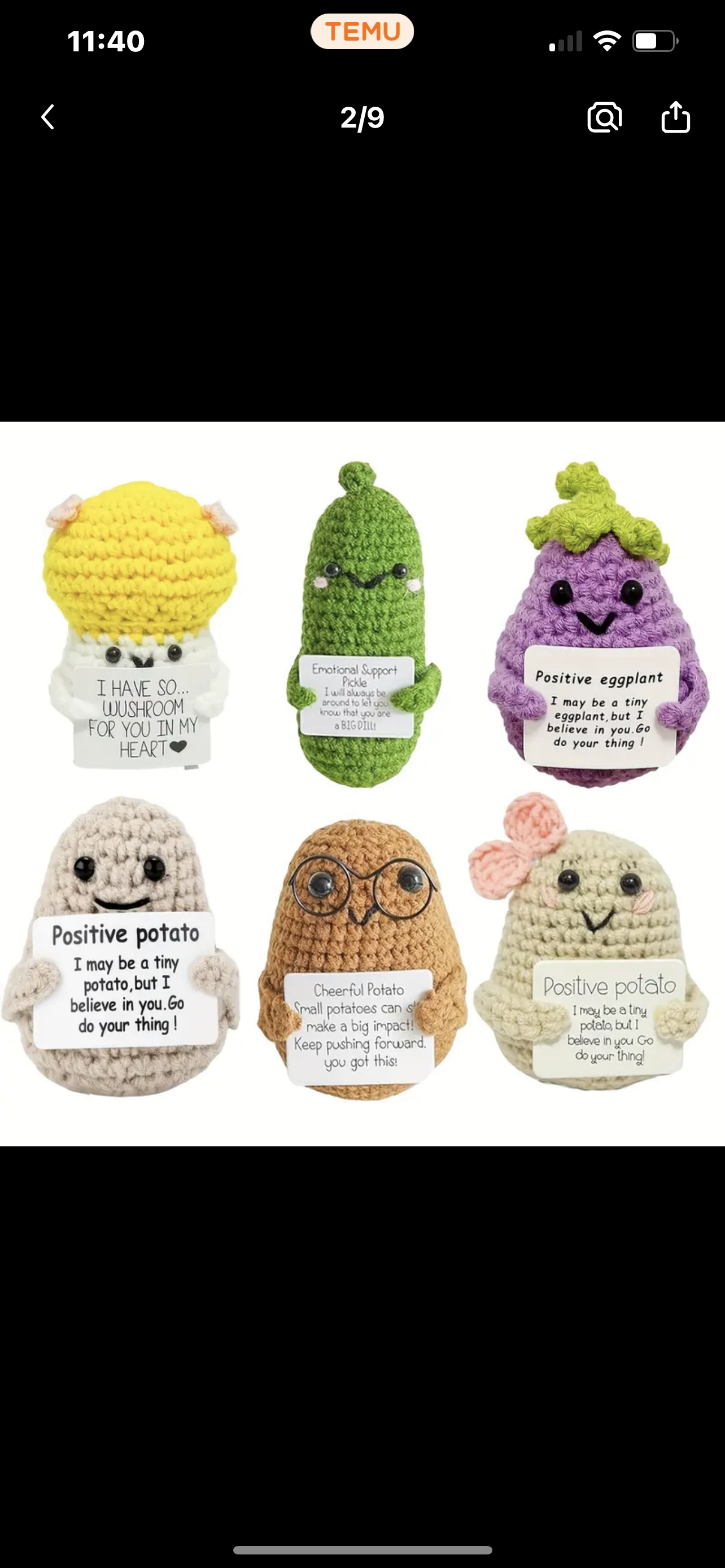 Crochet Positive Emotion Critters