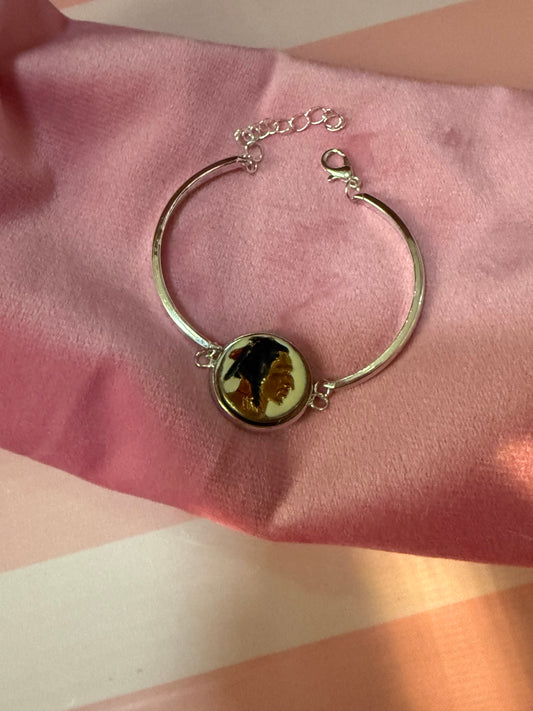 Repurposed Vintage Button Bracelet