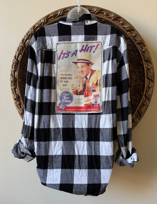 It’s A Hit! Repurposed Flannel