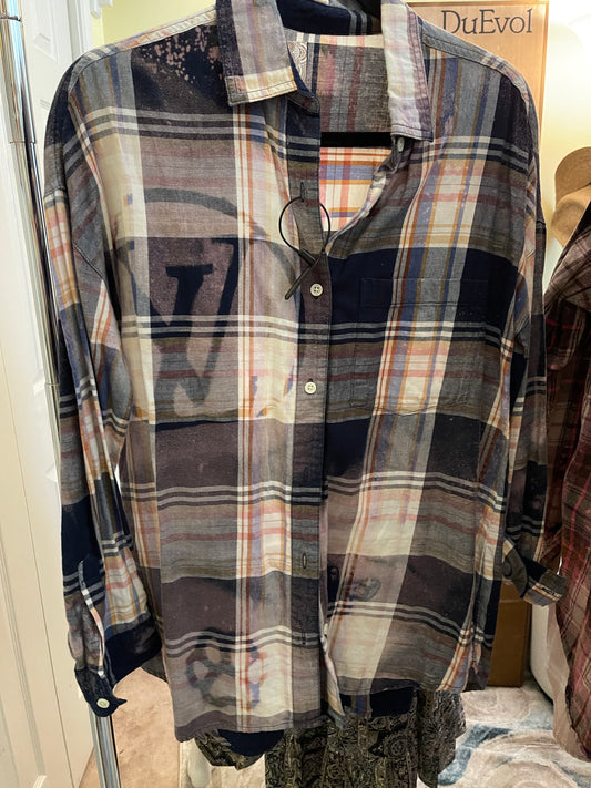 Custom Bleached Flannels