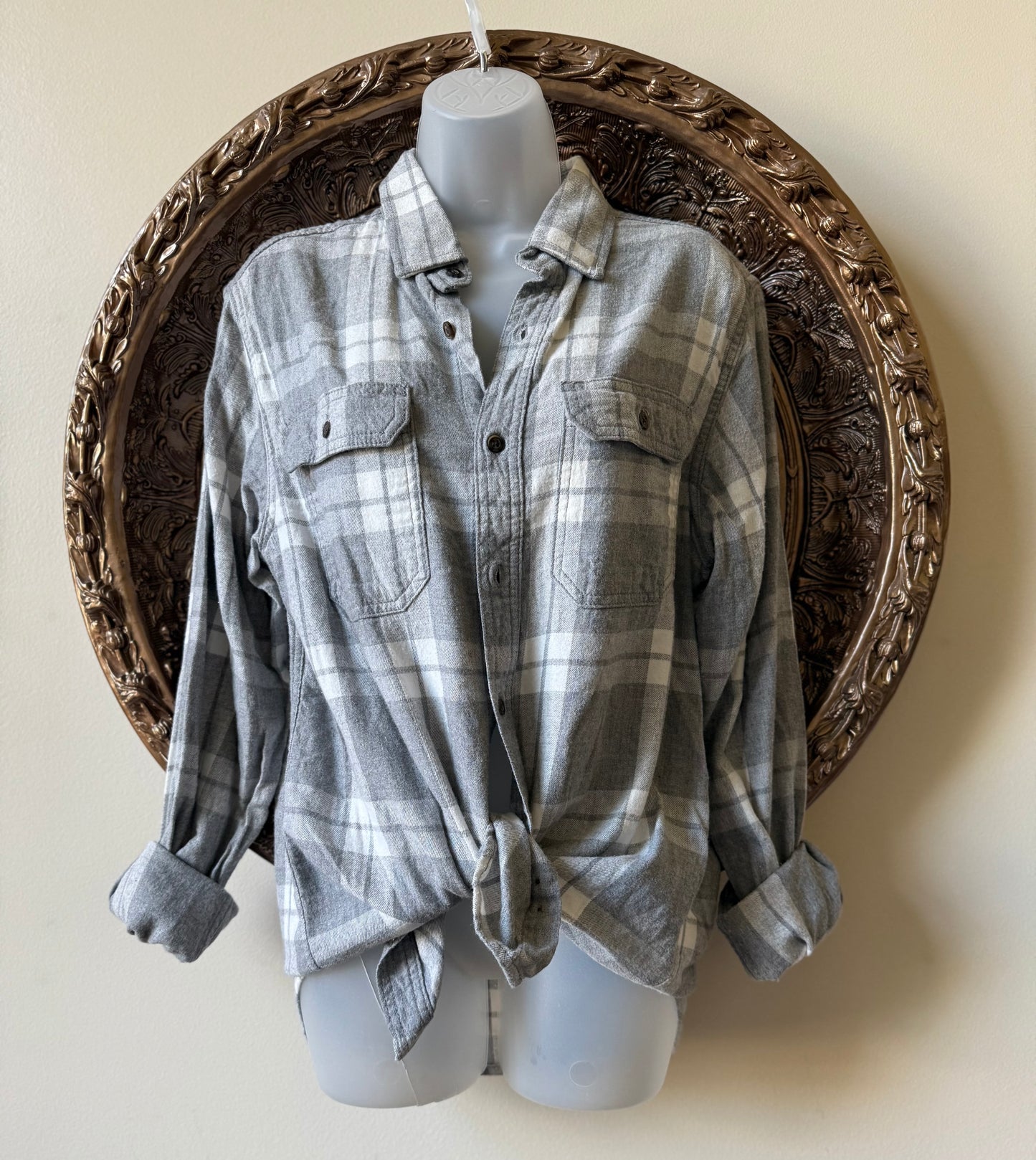 Rock & Roll Repurposed Flannel