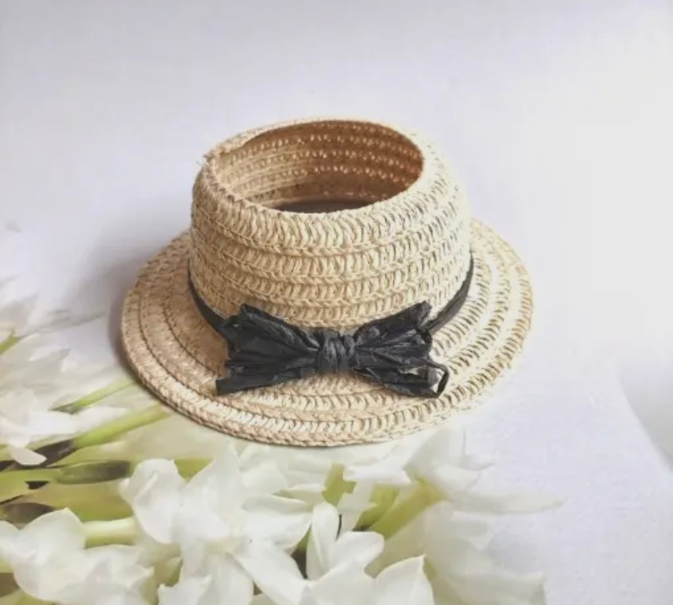Handmade Straw Hat for Labubu