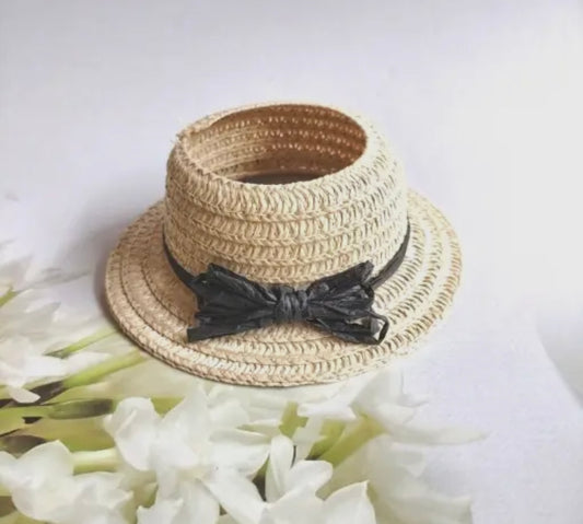 Handmade Straw Hat for Labubu