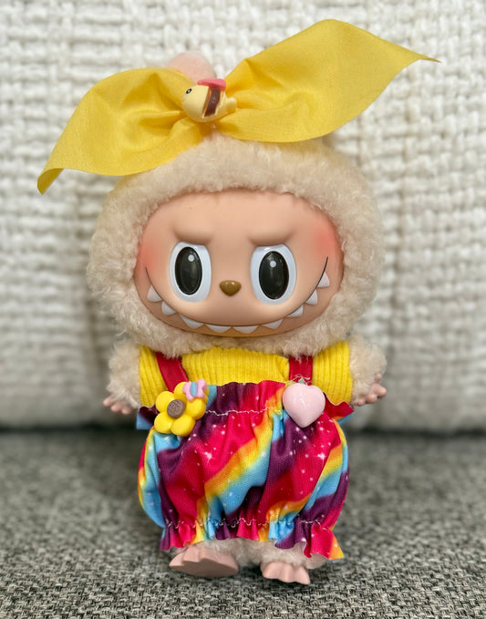 Rainbow Dress for Labubu