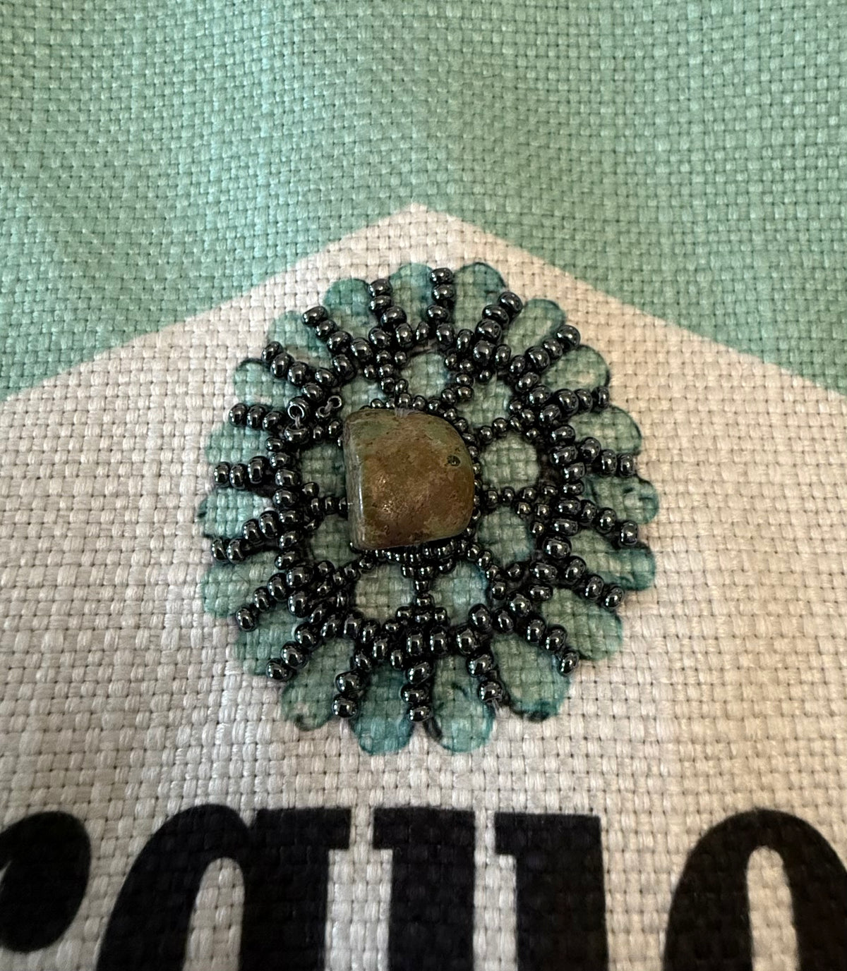 Up cycled Turquoise Junkie Shirt