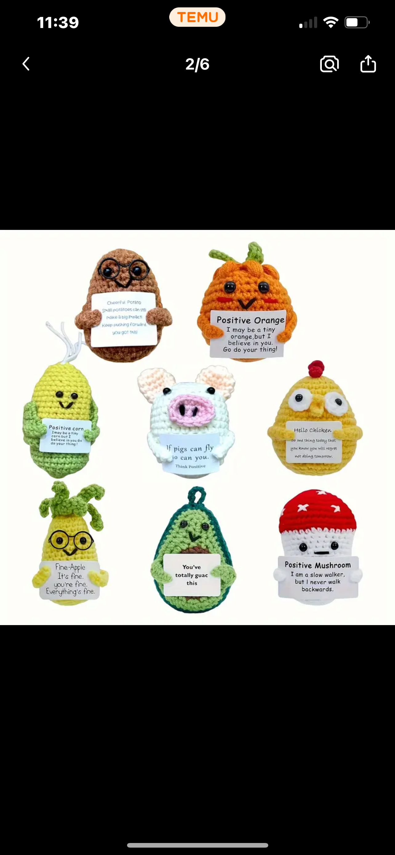 Crochet Positive Emotion Critters