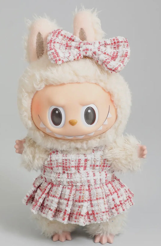 Labubu Pink Tweed Outfit