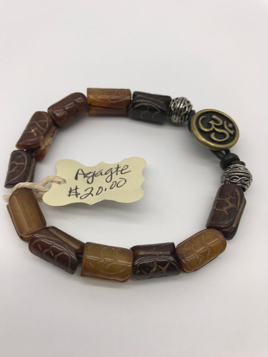 Handmade Agate bracelet