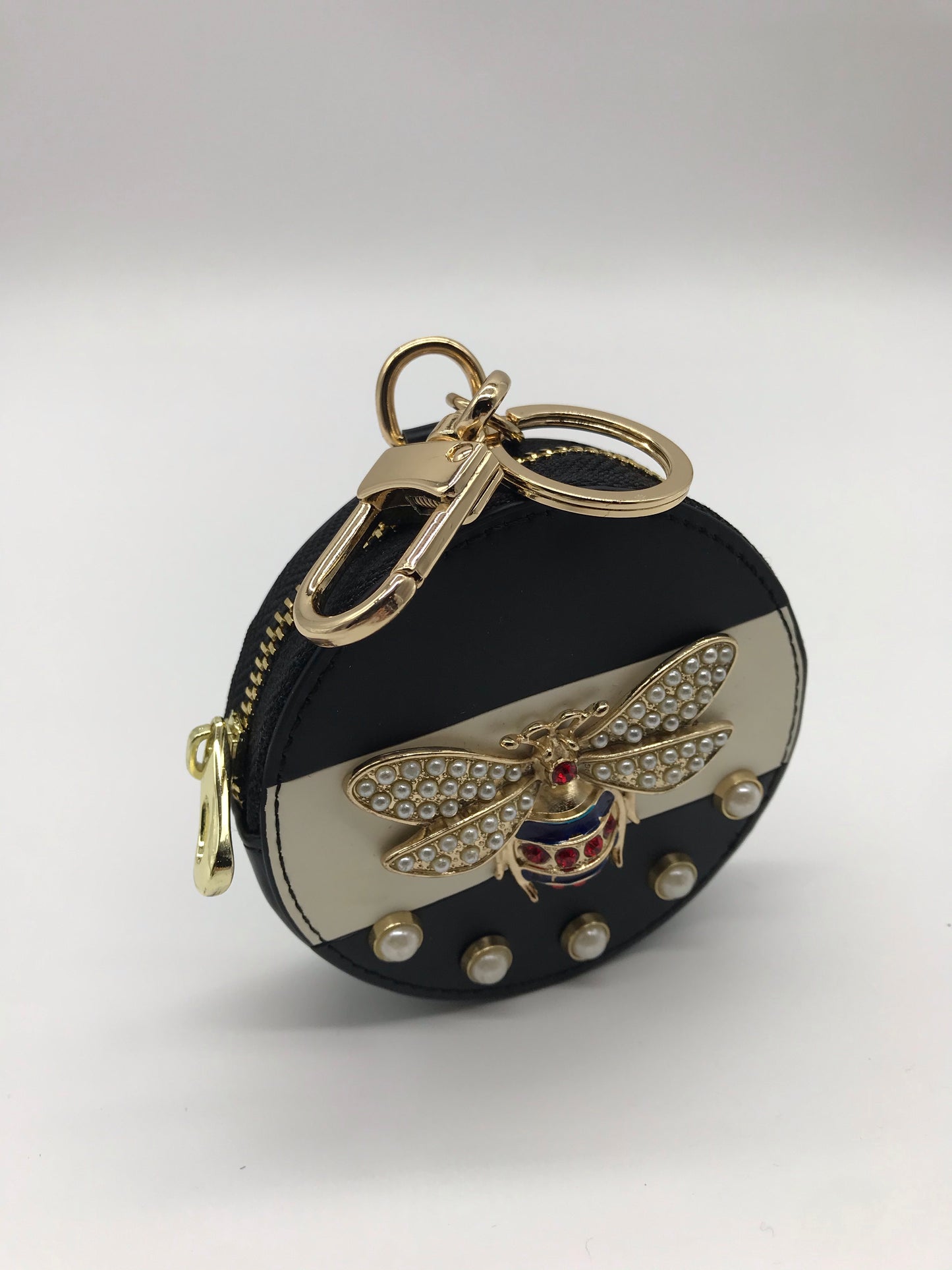 Queen Bee Coin/earbuds purse