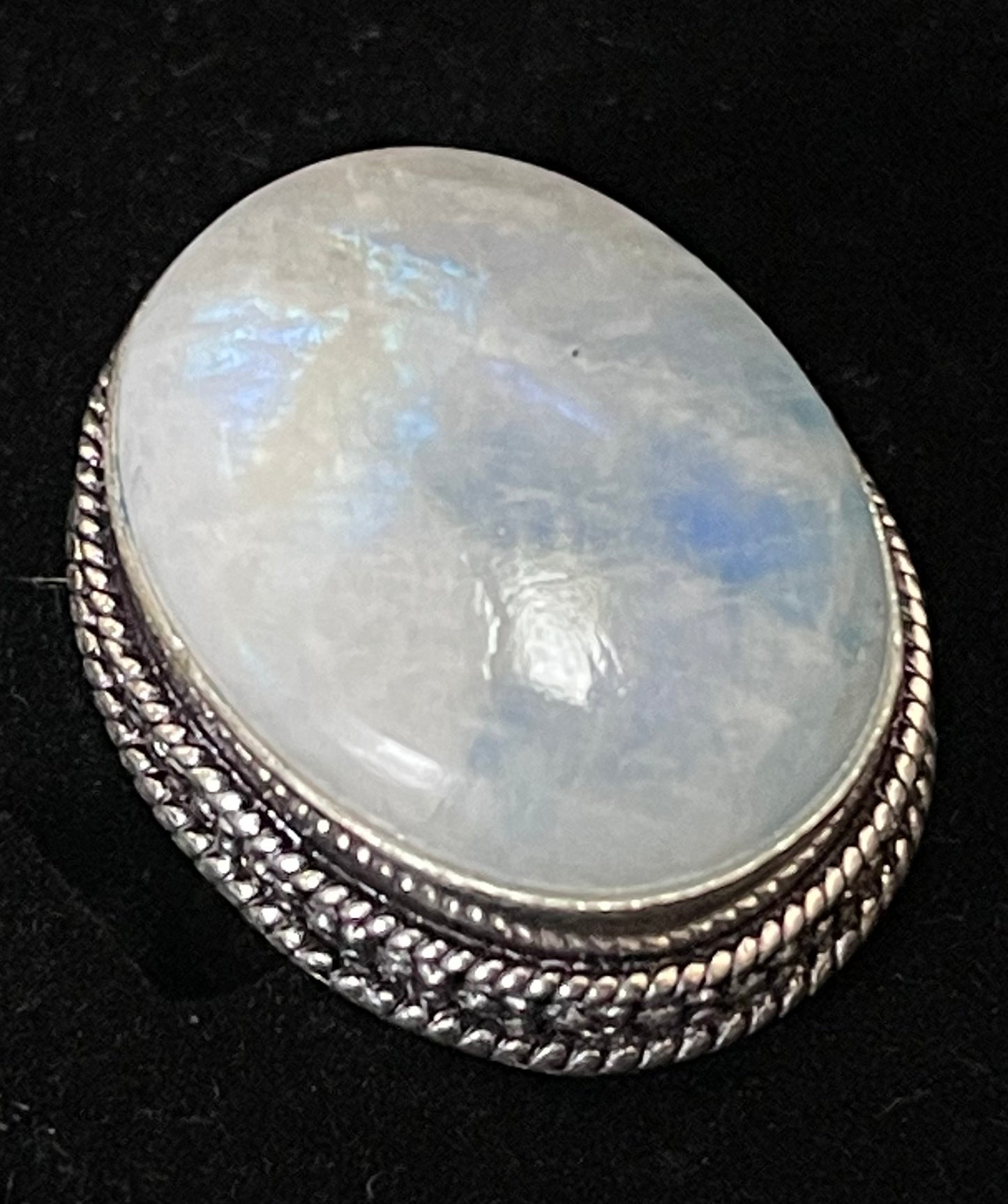 Rainbow Moonstone Ring(size 6.5)